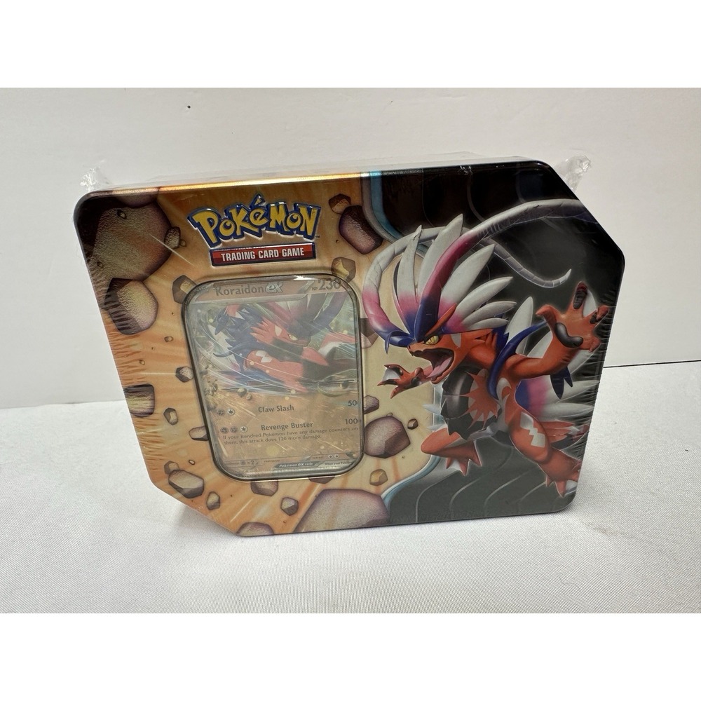 Pokemon TCG *Slashing Legends Tin Koraidon EX. Brand new & Factory Sealed